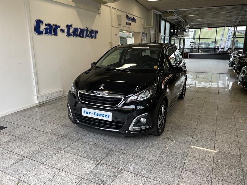 Sortmetal Brugt 2018 Peugeot 108 Allure+ Hatchback | 72.900 kr. (Fair pris) - Billede 1/4