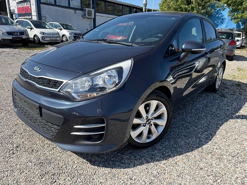 Grå Brugt 2016 Kia Rio Hatchback | 46.990 kr. (Fair pris) - Billede 1/4