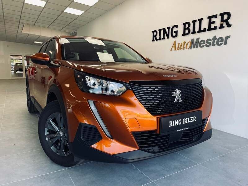 Kobbermetal Brugt 2021 Peugeot 2008 Active SUV | 149.800 kr. (God pris) - Billede 1/3