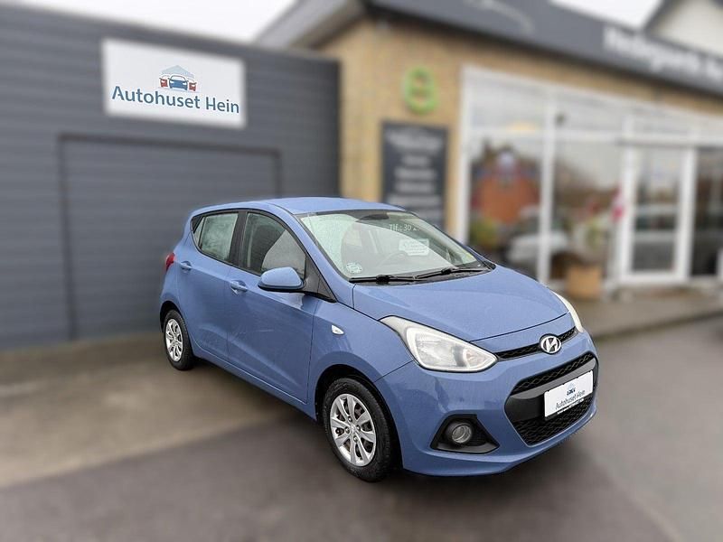 Blå Brugt 2016 Hyundai i10 GO! Hatchback | 46.800 kr. (Fair pris) - Billede 1/4