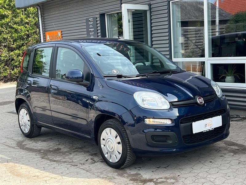 Blå Brugt 2019 Fiat Panda Lounge Hatchback | 79.900 kr. (Dyr) - Billede 1/4