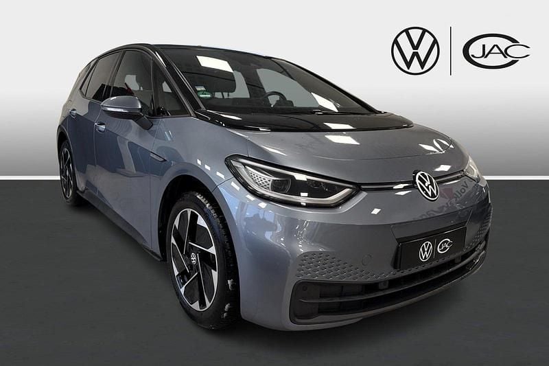 Brugt VW ID.3 Pure 110 kW (150 HK) 2021 Blåmetal Hatchback