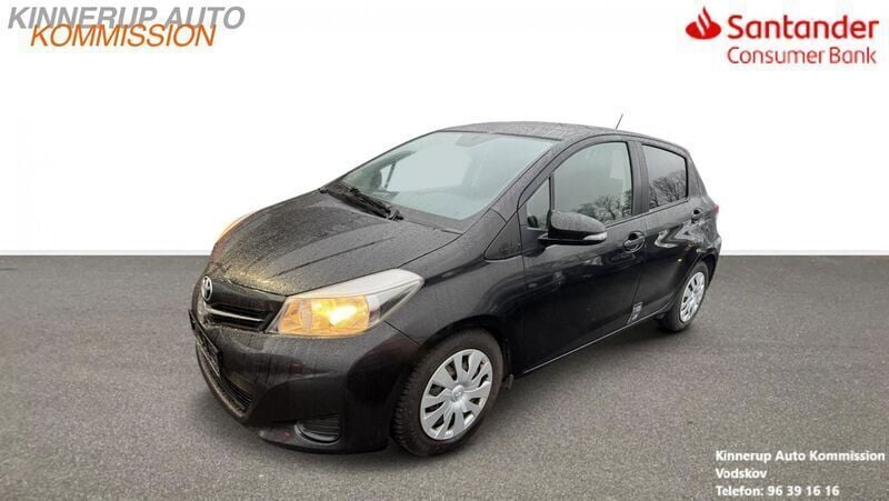 Sort Brugt 2013 Toyota Yaris T2 Hatchback | 33.900 kr. (Super pris) - Billede 1/4