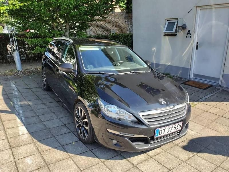 Brugt Peugeot 308 120 HK (88 kW) 2015 Sort Stationcar