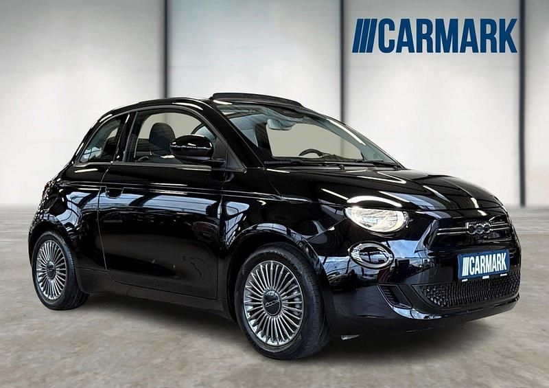 Sortmetal Brugt 2022 Fiat 500e Icon Cabriolet | 129.900 kr. (Super pris) - Billede 1/4