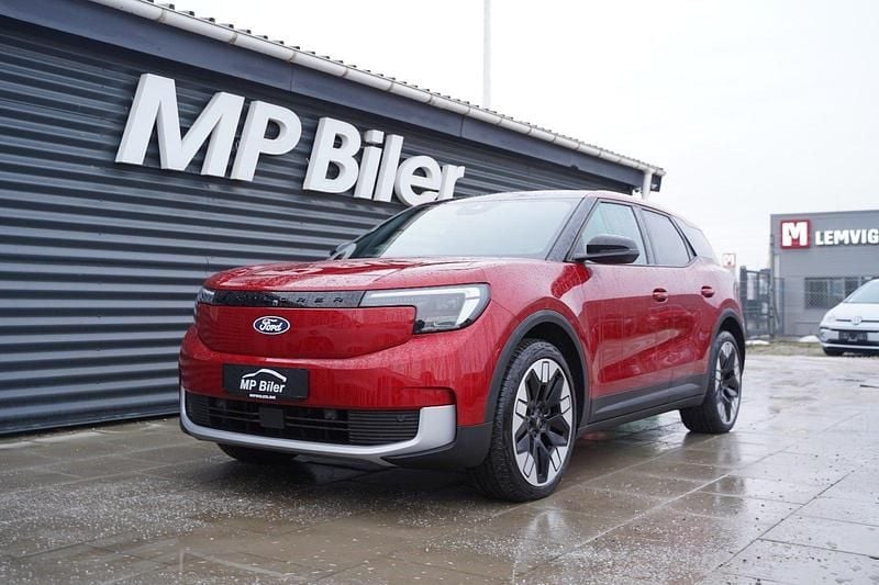 Rød Brugt 2024 Ford Explorer Extended Range SUV | 294.700 kr. (God pris) - Billede 1/4