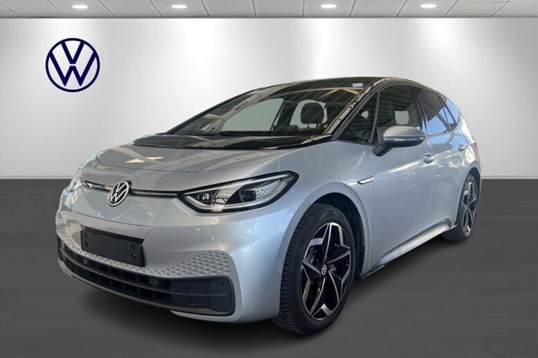 Sølvmetal Brugt 2021 VW ID.3 Pro Hatchback | 184.900 kr. (Fair pris) - Billede 1/4