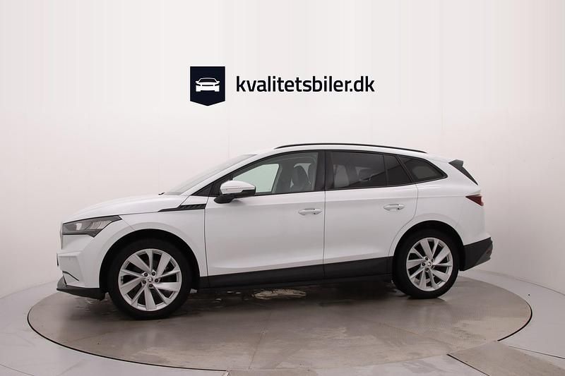 Brugt Skoda Enyaq iV 132 kW (180 HK) 2023 Hvid SUV