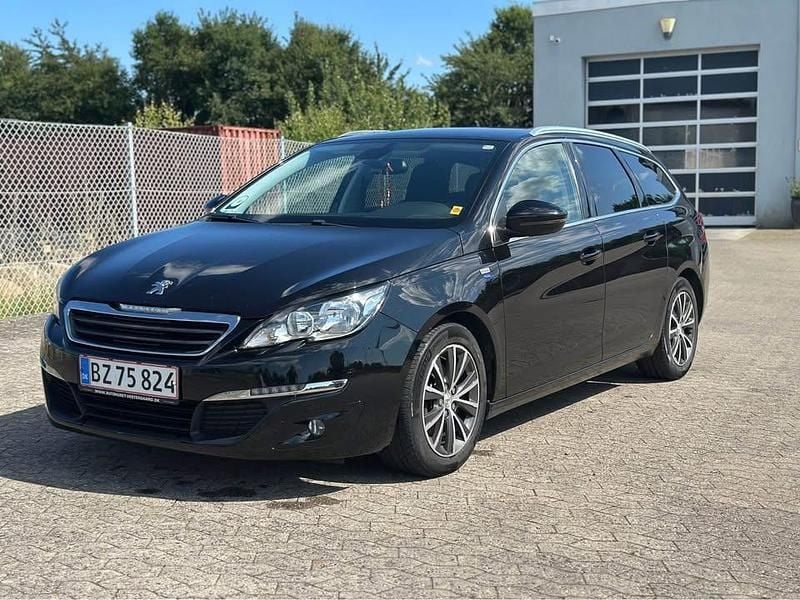 Brugt Peugeot 308 120 HK (88 kW) 2015 Sort Stationcar