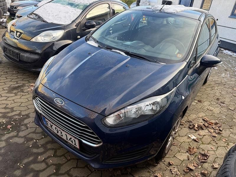 Blå Brugt 2013 Ford Fiesta Hatchback | 11.900 kr. - Billede 1/4