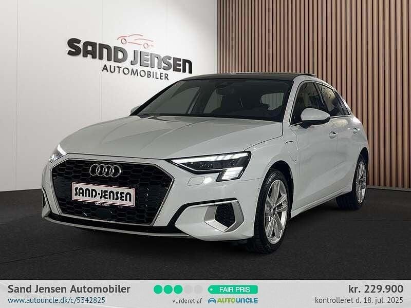 Hvidmetal Brugt 2021 Audi A3 Sportback e-tron Prestige Sedan | 229.900 kr. (Fair pris) - Billede 1/4