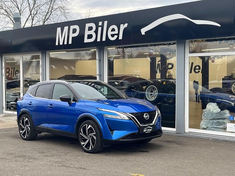 Brugt Nissan Qashqai Tekna+ 158 HK (116 kW) 2022 Blåmetal SUV