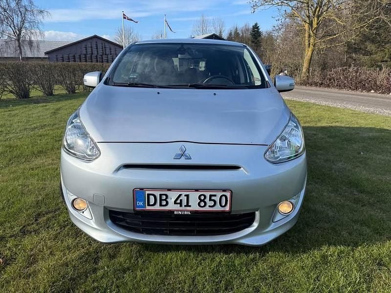 Brugt Mitsubishi Space Star 80 HK (58 kW) 2015 Grå Hatchback
