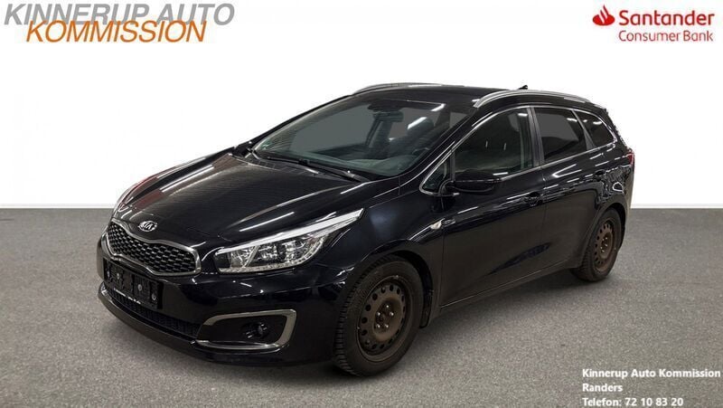 Sort Brugt 2018 Kia Ceed Sportswagon Stationcar | 72.900 kr. (Fair pris) - Billede 1/4