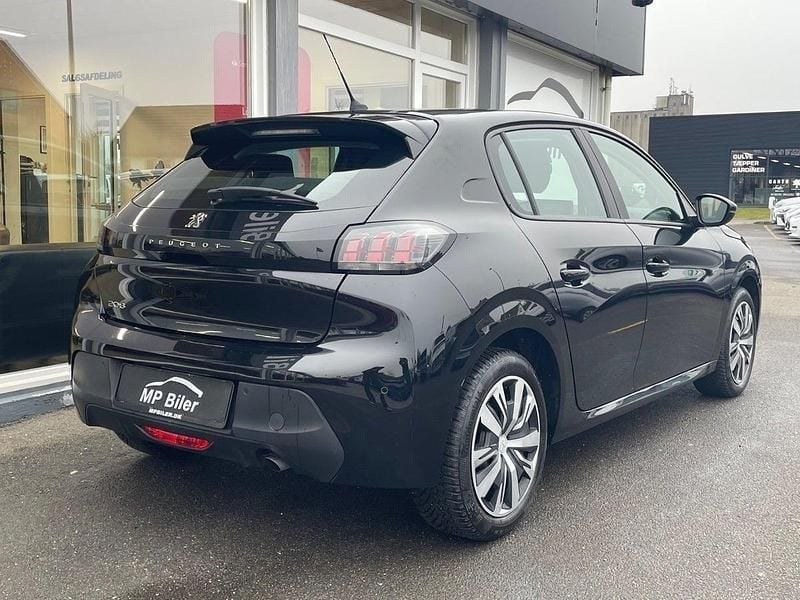 Brugt Peugeot 208 Active+ 100 HK (73 kW) 2020 Sort Hatchback