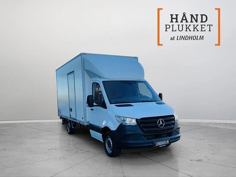 Hvid Brugt 2022 Mercedes Sprinter Van | 359.900 kr. - Billede 1/2