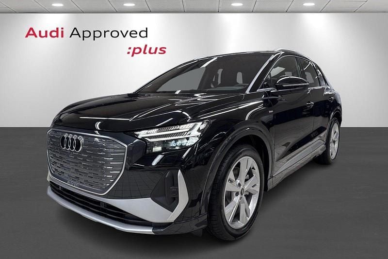 Sortmetal Brugt 2025 Audi Q4 e-tron Advanced SUV | 429.900 kr. (Dyr) - Billede 1/4