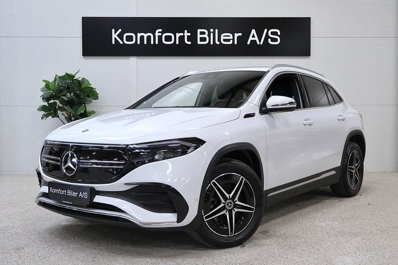 Hvidmetal Brugt 2023 Mercedes EQA250 AMG line SUV | 258.900 kr. (God pris) - Billede 1/4