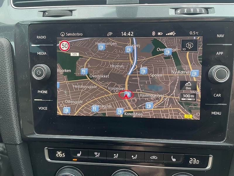 Brugt VW Golf VII Comfortline 115 HK (84 kW) 2017 Grå Hatchback