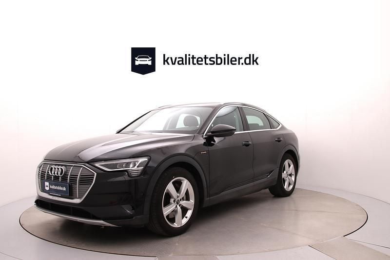 Sort Brugt 2022 Audi e-tron Sportback Prestige SUV | 319.900 kr. - Billede 1/4