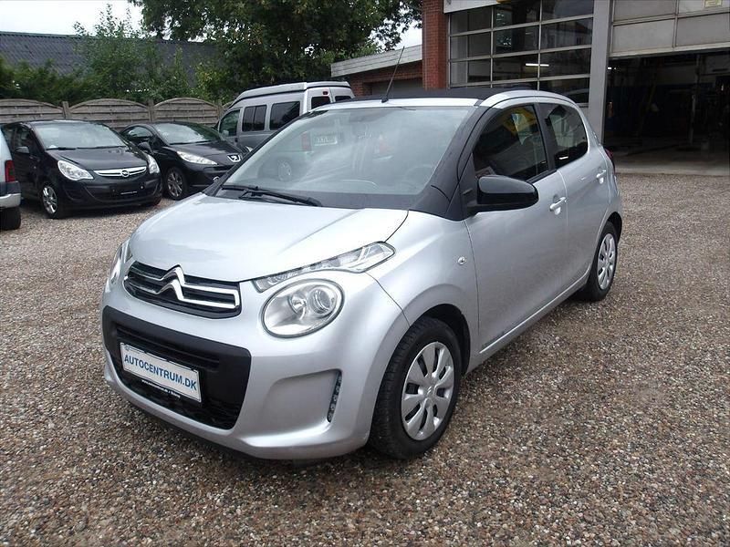 Sølv Brugt 2016 Citroën C1 Feel Hatchback | 62.000 kr. (Lidt for dyr) - Billede 1/4