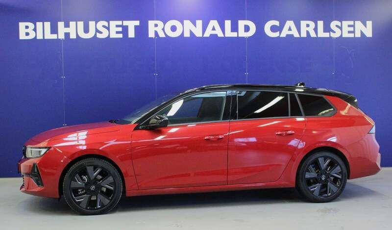 Rødmetal Ny 2024 Opel Astra Stationcar | 259.900 kr. (Dyr) - Billede 1/4
