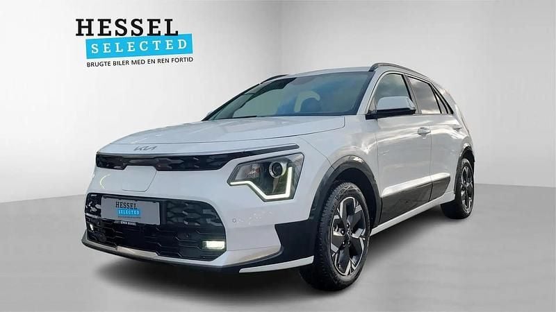 Hvid Ny 2025 Kia e-Niro SUV | 245.100 kr. - Billede 1/4