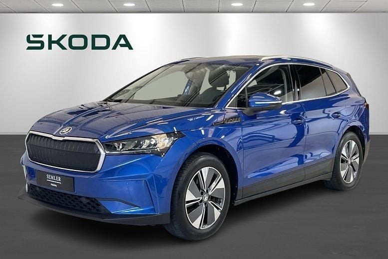 Blåmetal Brugt 2022 Skoda Enyaq iV Loft SUV | 249.900 kr. (Fair pris) - Billede 1/4