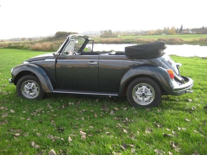 Grå Brugt 1973 VW Käfer Cabriolet | 169.500 kr. - Billede 1/4