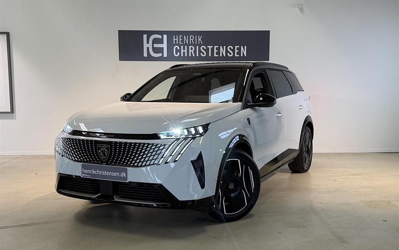 Ny Peugeot e-5008 GT 154 kW (210 HK) 2025 Hvid okenite SUV