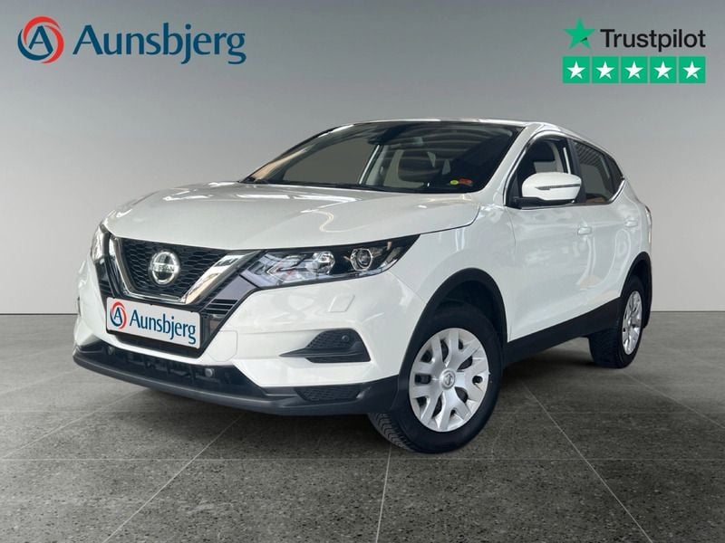 Hvid Brugt 2019 Nissan Qashqai Visia SUV | 144.500 kr. (God pris) - Billede 1/4