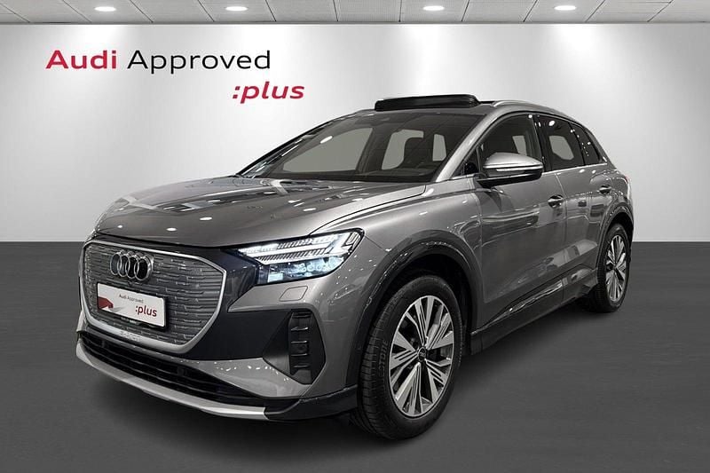Gråmetal Brugt 2022 Audi Q4 e-tron Advanced SUV | 309.000 kr. (Dyr) - Billede 1/4
