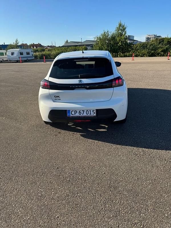 Brugt Peugeot 208 75 HK (55 kW) 2020 Hvid Hatchback