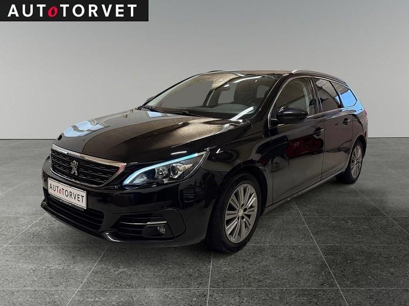 Sort Brugt 2018 Peugeot 308 Allure Sky Stationcar | 87.700 kr. (God pris) - Billede 1/4