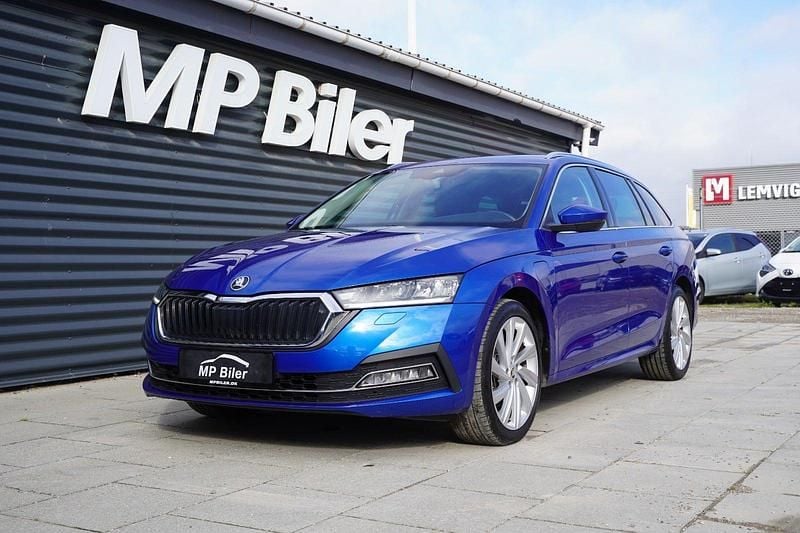 Blå Brugt 2022 Skoda Octavia Stationcar | 219.700 kr. (God pris) - Billede 1/4