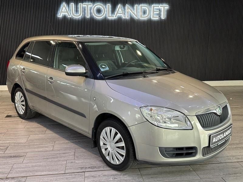 Beige Brugt 2009 Skoda Fabia Classic Stationcar | 24.800 kr. (God pris) - Billede 1/4