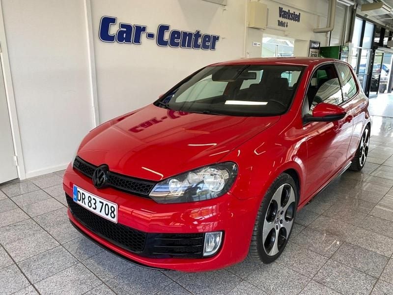 Rød Brugt 2009 VW Golf VI GTI Hatchback | 85.000 kr. - Billede 1/4