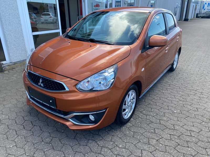 Kobber orange Brugt 2018 Mitsubishi Space Star Hatchback | 79.800 kr. (Fair pris) - Billede 1/4