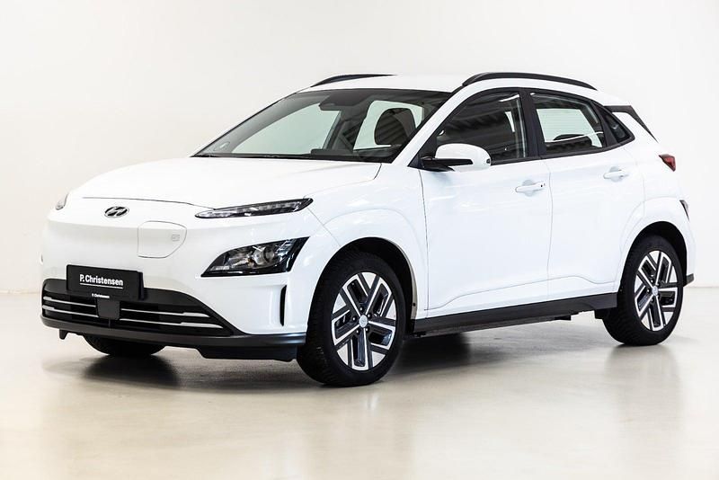 Farve: hvid Brugt 2022 Hyundai Kona Select SUV | 2.795 kr. - Billede 1/4