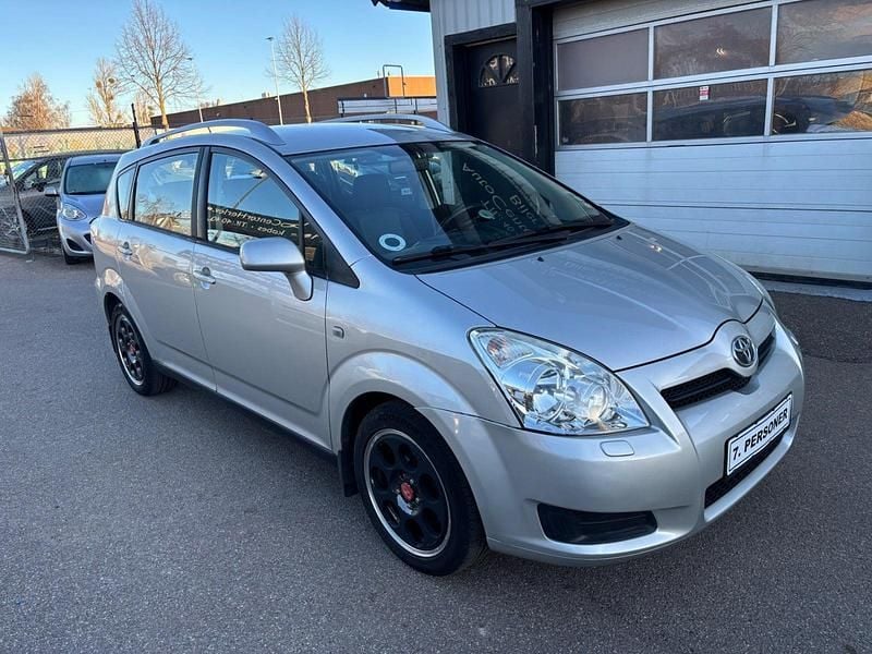 Sølvmetal Brugt 2007 Toyota Verso Terra MPV | 44.900 kr. - Billede 1/4