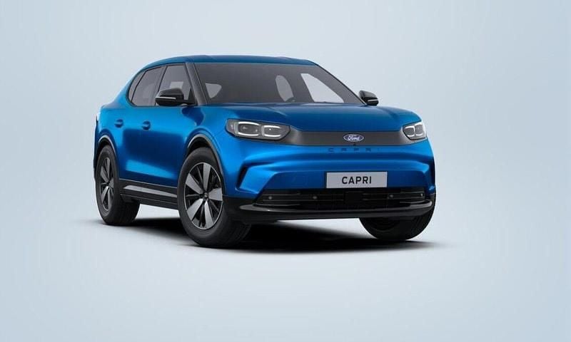 Blåmetal Ny 2025 Ford Capri Extended Range Coupe | 379.900 kr. (Lidt for dyr) - Billede 1/4
