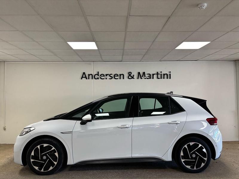 Brugt VW ID.3 Pure 110 kW (150 HK) 2022 Glacierwhitemetallic Hatchback