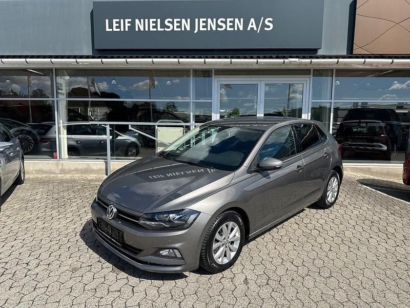Gråmetal Brugt 2019 VW Polo Highline Hatchback | 139.900 kr. (Fair pris) - Billede 1/4