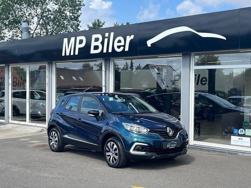 Blå Brugt 2017 Renault Captur Zen SUV | 89.800 kr. (Fair pris) - Billede 1/4