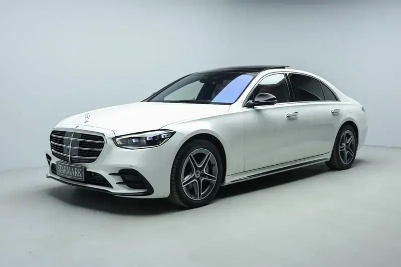 Hvid Brugt 2022 Mercedes S580 AMG line Sedan | 1.849.900 kr. - Billede 1/4