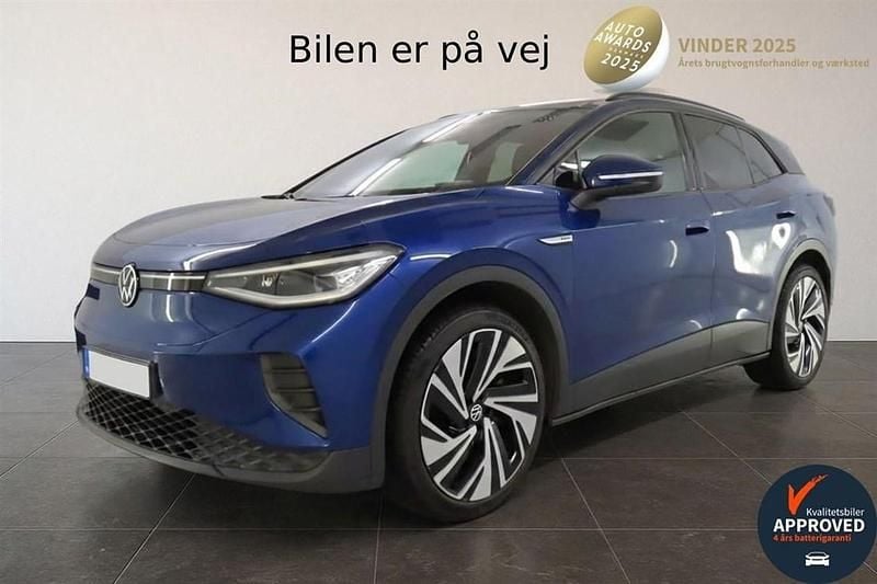 Blå Brugt 2021 VW ID.4 SUV | 184.900 kr. (Fair pris) - Billede 1/4
