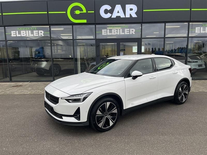 Hvid Brugt 2024 Polestar 2 Long Range Single Motor Sedan | 256.800 kr. - Billede 1/4