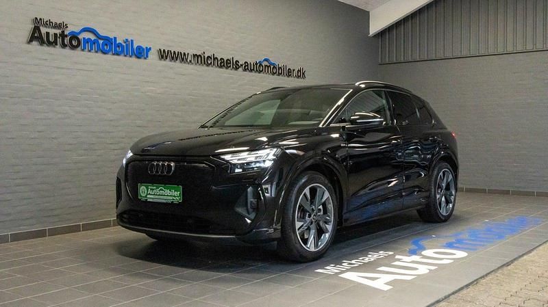 Sortmetal Brugt 2024 Audi Q4 e-tron Attraction SUV | 389.900 kr. (Dyr) - Billede 1/4