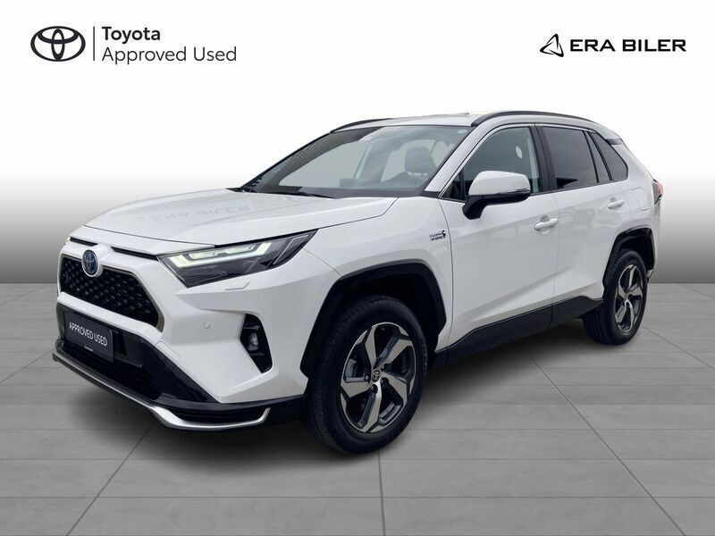 Pure white Brugt 2023 Toyota RAV4 Hybrid Active SUV | 419.900 kr. (Super pris) - Billede 1/4