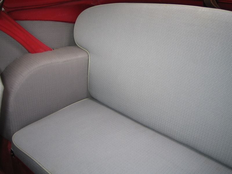 Brugt Fiat 500C 16 HK (11 kW) 1953 Rød Cabriolet